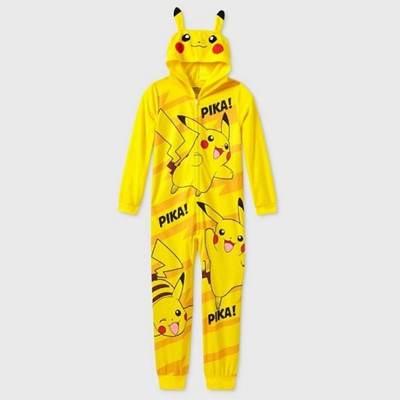 Pokemon Other - Pokemon Pikachu Size M Pajamas Kids Boy's Girls